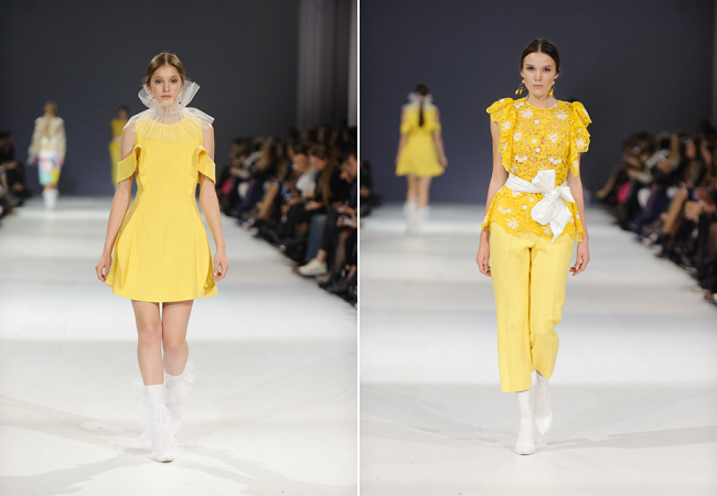 Прозорі блузки, кльош і вічна смужка: модні тренди сезону весна/літо-2017 від українських дизайнерів. Частина перша